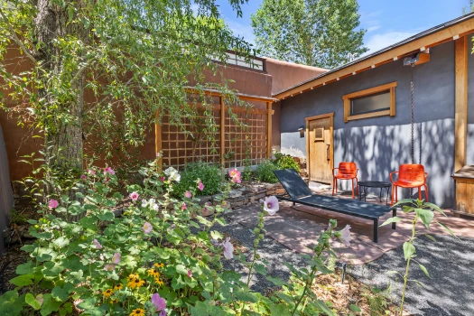 spring courtyard