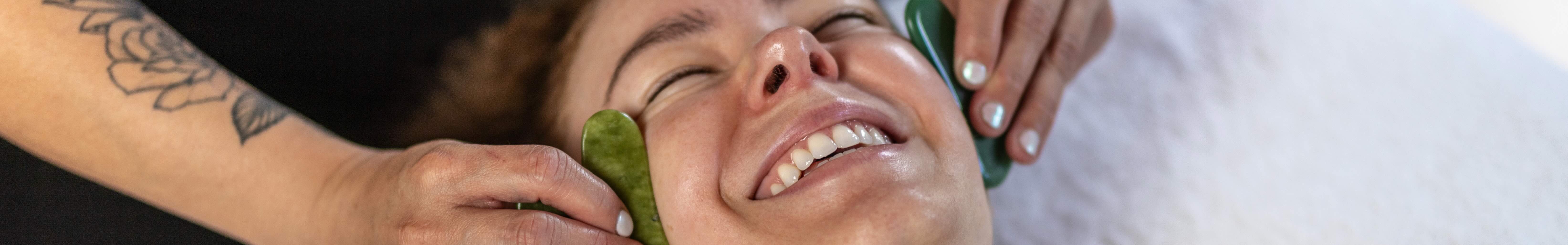 stones myofacial laugh